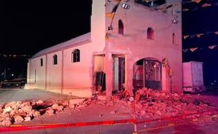 Explosión por pirotecnia durante fiesta patronal deja un fallecido y 6 lesionados en SLP; reportan daños en un templo