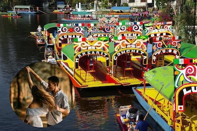 Clases de salsa en una chinampa de Xochimilco