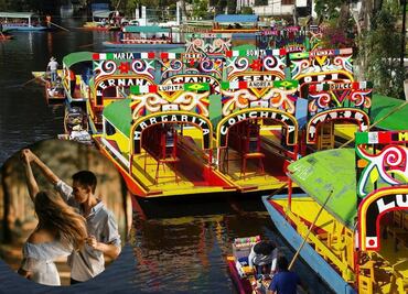 Clases de salsa en una chinampa de Xochimilco