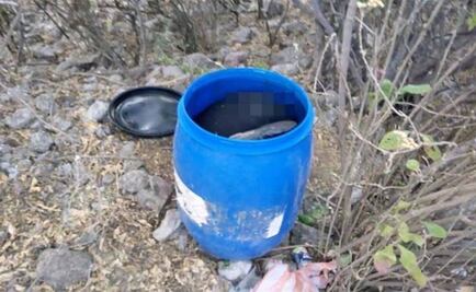 Encuentran a mujer muerta dentro de un tambo en Oaxaca