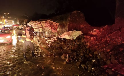 Lluvias dejan un muerto y daños materiales en Tepoztlán, Morelos