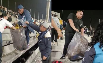 VIDEO: La Rebel limpia el Estadio Olímpico Universitario tras victoria ante Guadalajara