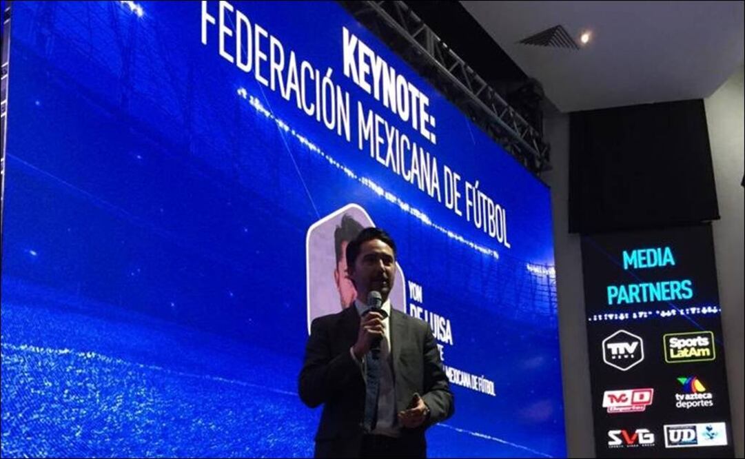 Yon de Luisa fue uno de los asistentes. Foto: @sportssummitmx