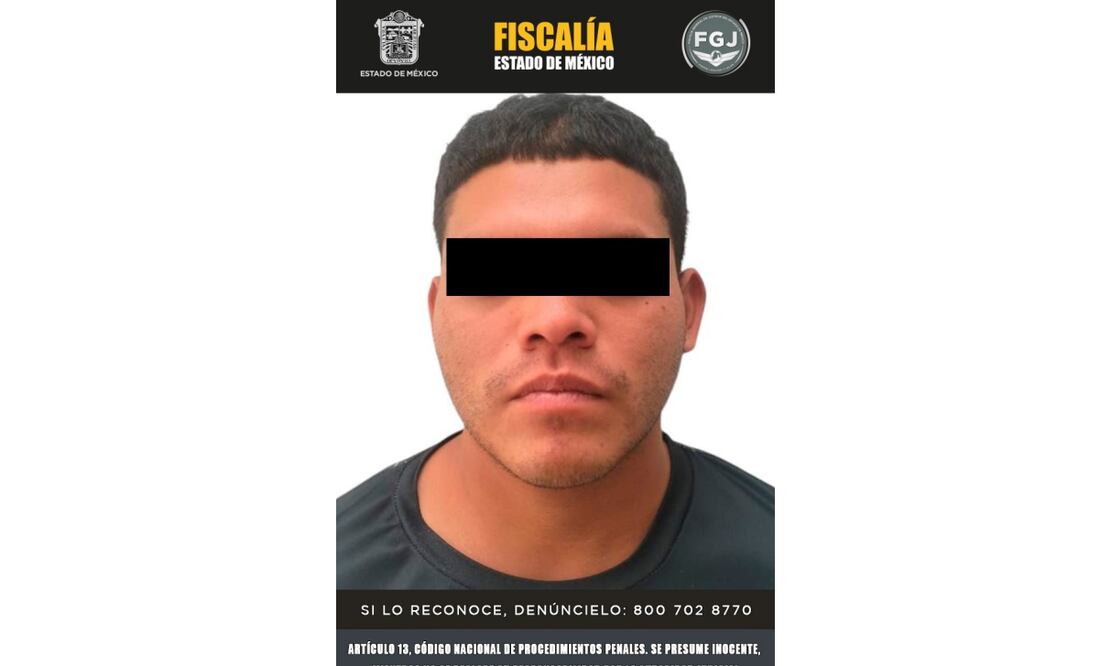 Vinculan a proceso a presunto integrante de “Los 300” por privación de la libertad en Ecatepec.
Foto: Especial.