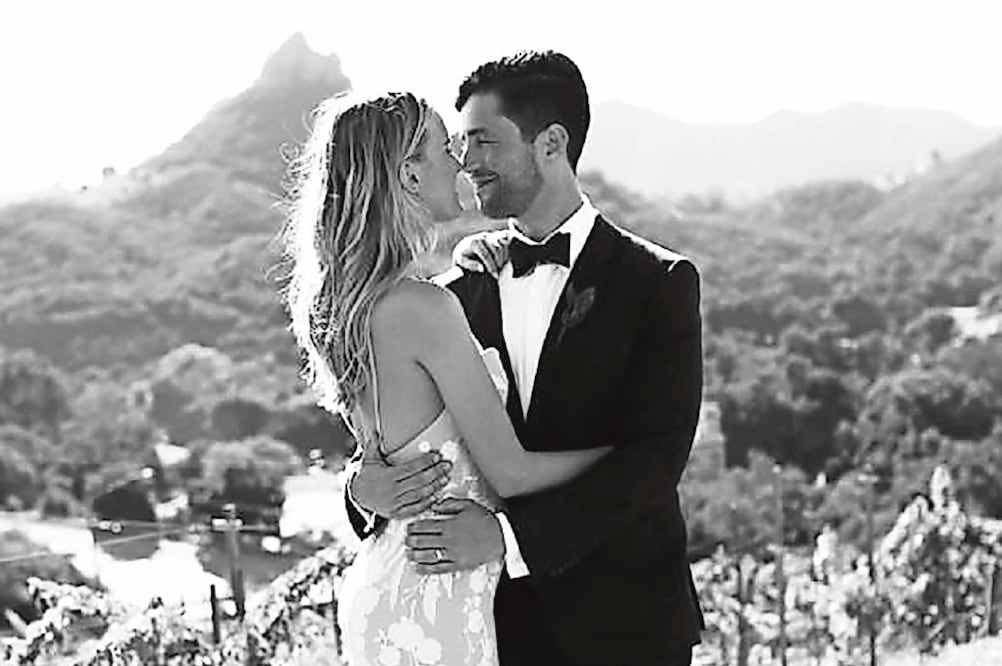 El intérprete de Josh Nichols se casó con su novia Paige O’Brien . (INSTAGRAM)