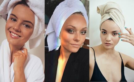 La tendencia viral de la toalla en la cabeza que volvió loco Instagram