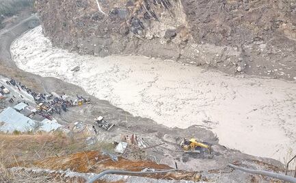 India inicia búsqueda de desaparecidos por glaciar