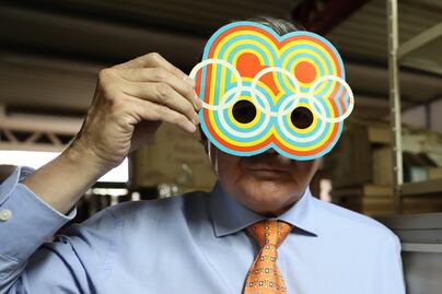 Pelean autoría del logotipo de México 68