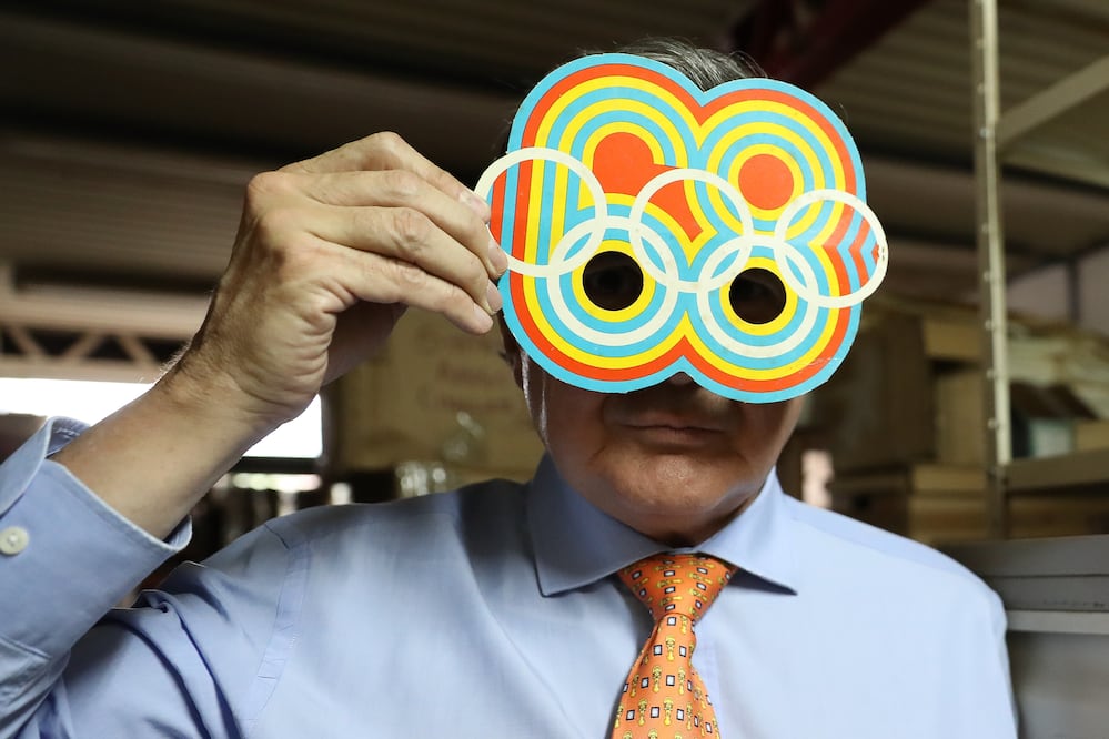 Todo el programa de diseño para los Olímpicos del 68 fue trabajo de un equipo creativo que encabezaban el diseñador Eduardo Terrazas y la editora Beatriz Trueblood bajo el mando de Ramírez Vázquez, presidente del Comité Organizador. FOTOS:BERENICE FREGOSO