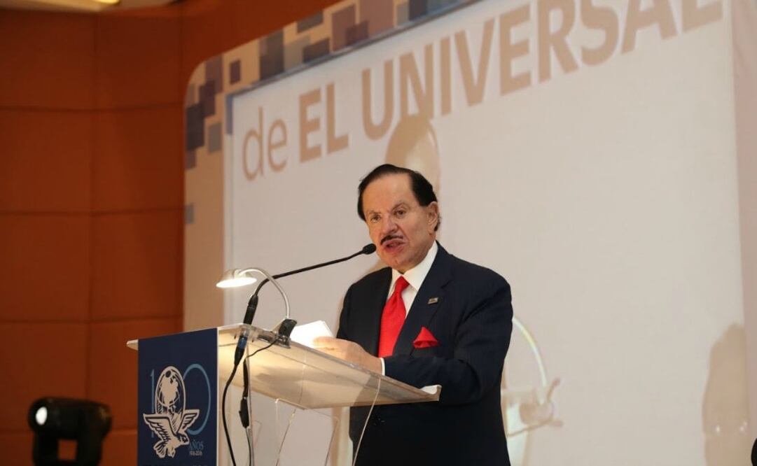 El Licenciado Juan Francisco Ealy Ortiz, Presidente Ejecutivo y del Consejo de Administración de EL UNIVERSAL. Foto: Juan Boites
