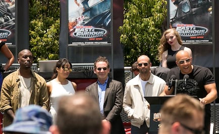 Diesel dedica atracción de "Rápidos y Furiosos" a Paul Walker