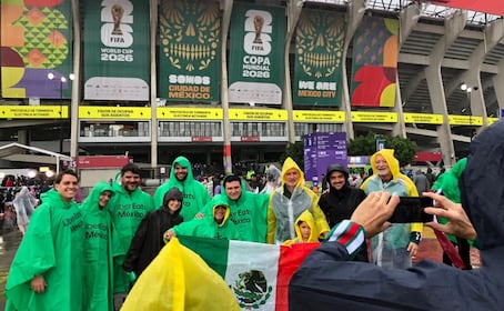 México vs Inglaterra: El partido de Octavos de final se retrasa por tormenta eléctrica
