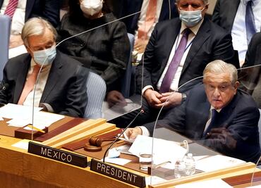 Llama AMLO a la ONU a "despertar de su letargo" y luchar contra la desigualdad en el mundo