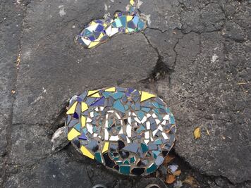 Decoran La Merced para promover los derechos del peatón