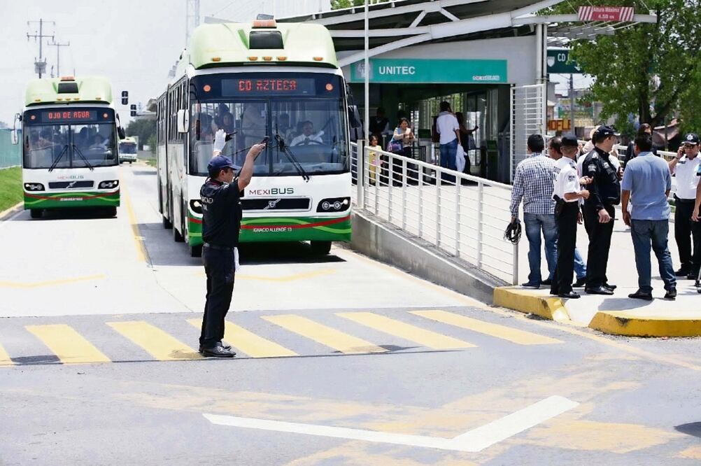 Nuevo tramo. Autoridades mexiquenses informaron que el Mexibús operará en el Paseo Tollocan este mismo año.