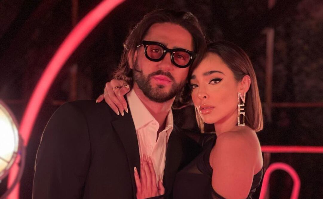 Manelyk González y Luis "Potro" Caballero. Fuente: Instagram @manelyk_oficial