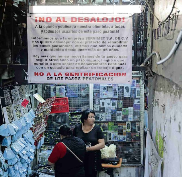 Los comerciantes no quieren ser reubicados en plazas comerciales, como les ofreció el gobierno. Foto: Fernanda Rojas / EL UNIVERSAL