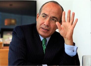 Congelar cuentas a Medina Mora sí es chantaje, responde Calderón a Zaldívar