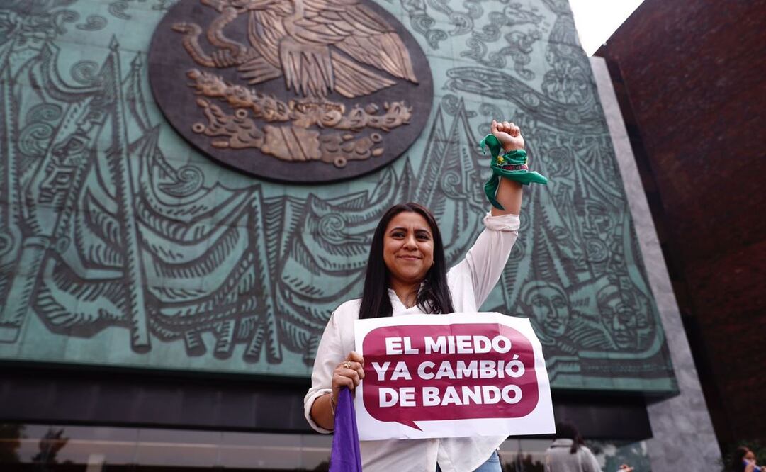 Olimpia Coral Melo, activista impulsora de la ley Olimpia / Foto: Diego Simón. EL Universal