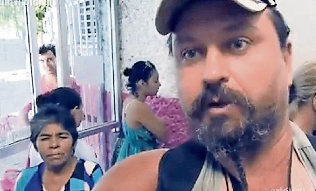 Ataque. El viernes pasado el ruso Aleksei Makeev agredió a varias personas, por lo que intentaron lincharlo (ESPECIAL)