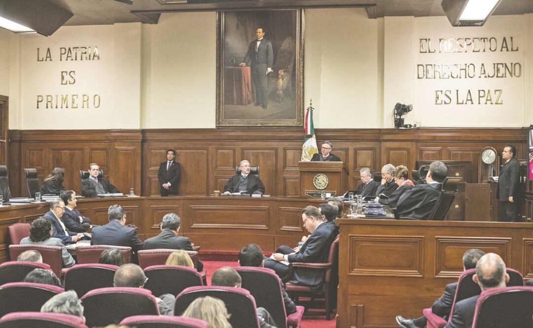 Suprema Corte de Justicia de la Nación. Foto: Archivo/EL UNIVERSAL 