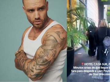De negro, fans argentinas de Liam Payne se dan cita afuera del hotel donde el cantante murió