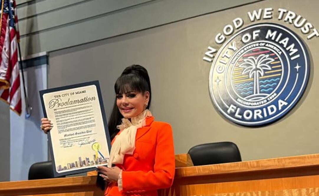 Maribel Guardia celebra que ya tiene día oficial en Miami.