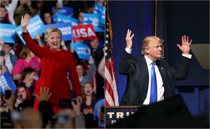 Clinton y Trump buscan últimos apoyos en su cierre de campaña
