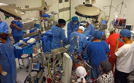 IMSS logra trasplante de corazón e hígado