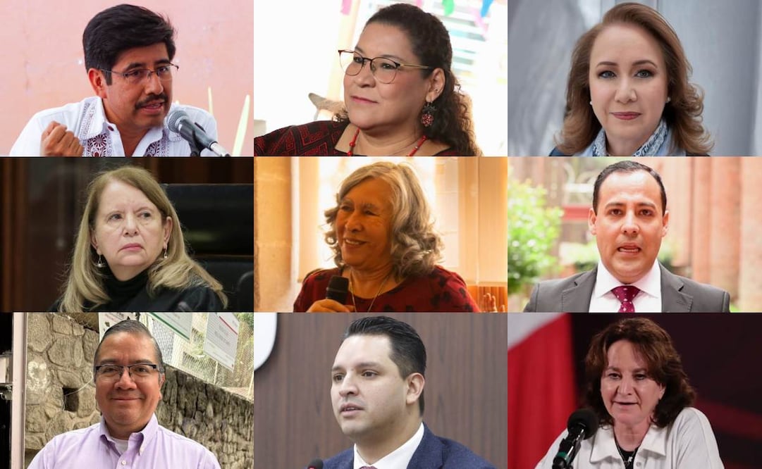 Ministros y ministras de la nueva Suprema Corte de Justicia de la Nación de acuerdo con el 100% de actas computadas. Foto: Especial