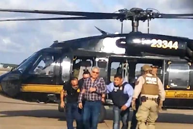 Así llegó Yarrington a EU, tras extradición de Italia