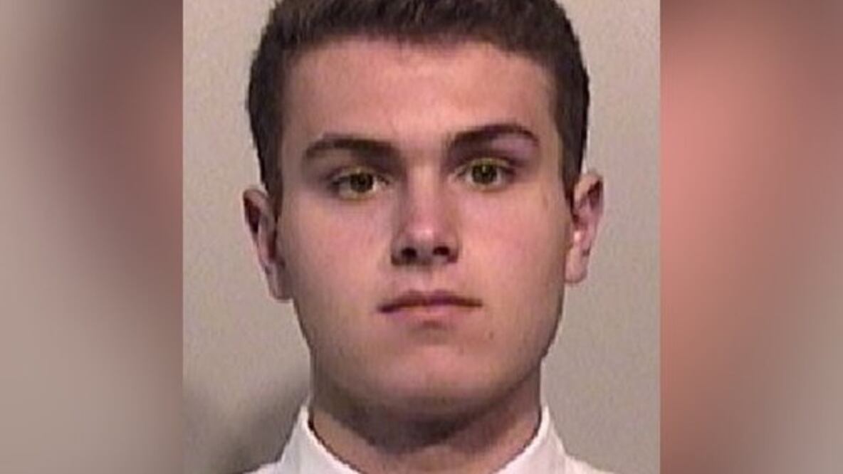 Christopher Belter, de 20 años, fue condenado a ocho años de libertad condicional. Foto: Niagara County Sheriff's Department