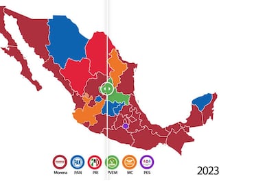 Mapa electoral 2023: así arranca el panorama para 2024