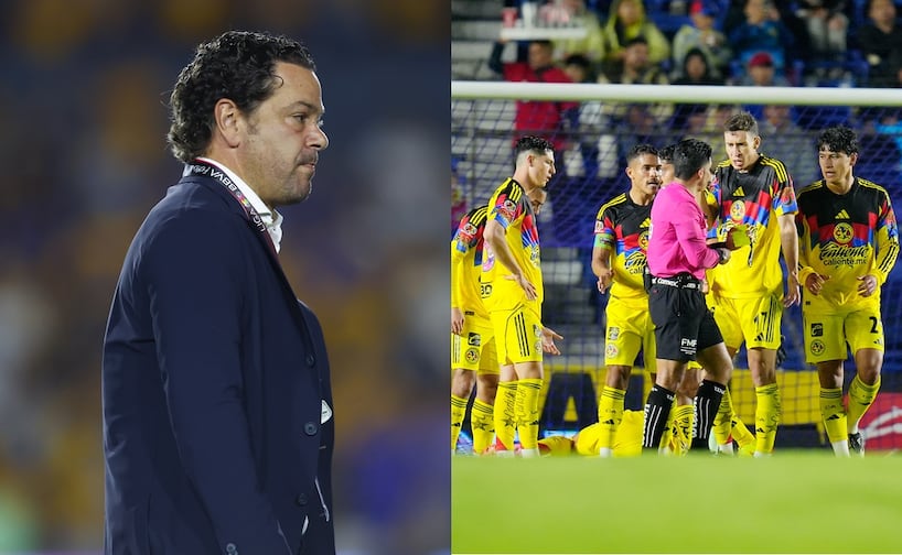 Santiago Baños y América, durante la fase regular del Clausura 2026 - Fotos: Imago7