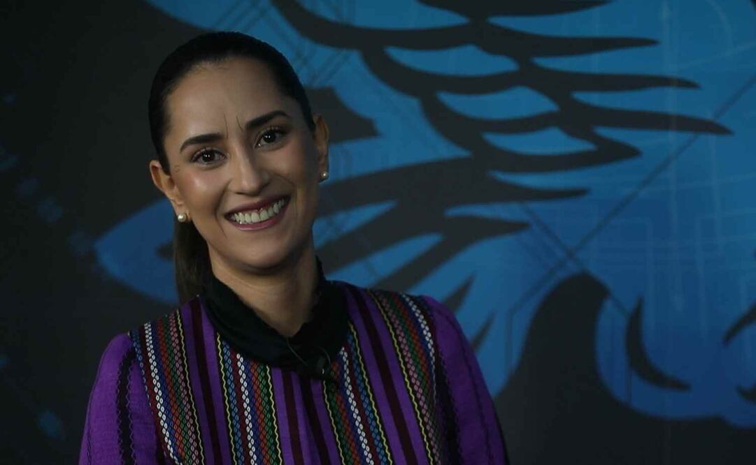 "Claudita", el personaje de Tamara Henaine, visitó a EL UNIVERSAL. Foto: Daniela Cortés