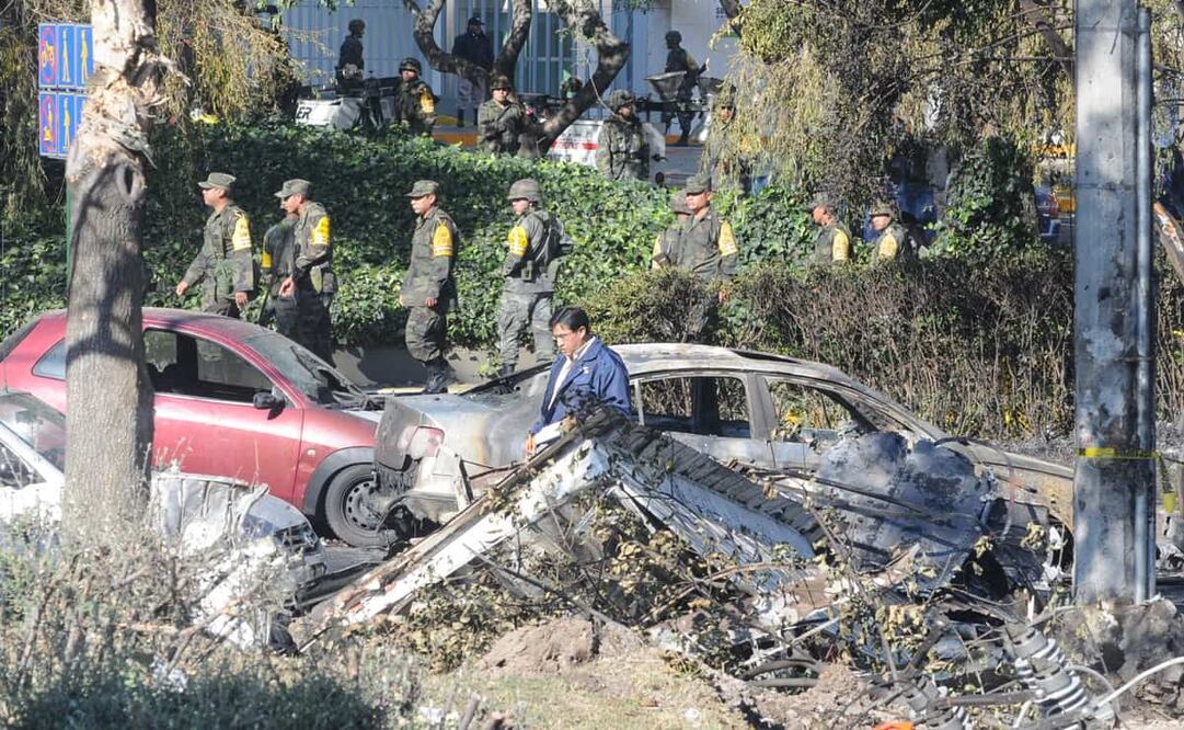 El accidente aéreo más reciente en la CDMX fue en el 2008, durante la administración de Felipe Calderón. Foto: ARCHIVO