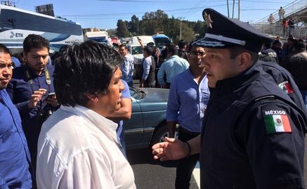 Manifestantes liberan bloqueo contra gasolinazo en la México-Toluca