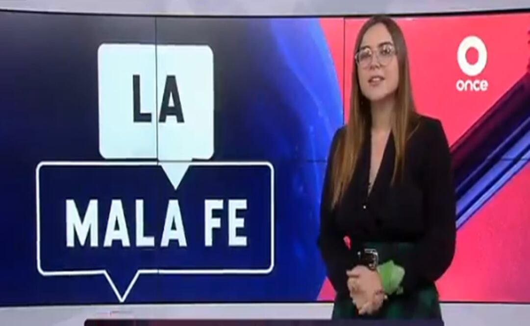 Estefanía Veloz, colaboradora del programa “De Buena Fe”. Foto: Captura de pantalla