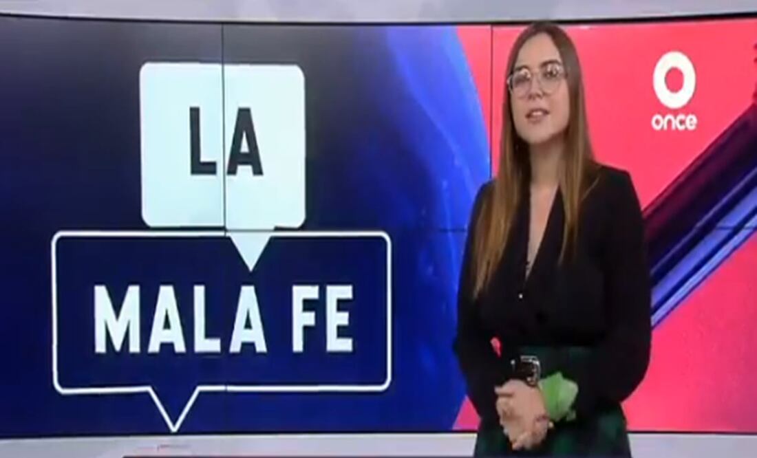 Estefanía Veloz, colaboradora del programa “De Buena Fe”. Foto: Captura de pantalla
