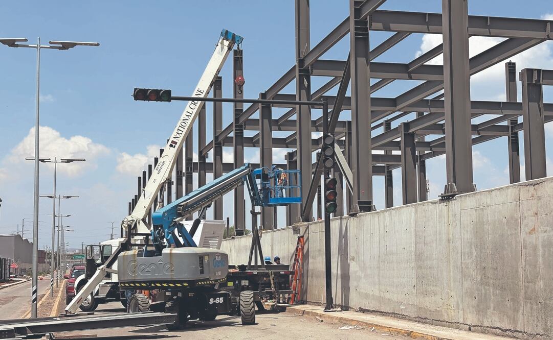 Además de la estación, en la zona hay trabajos de topografía y renivelación de las vías. Foto: de ARTURO CONTRERAS. EL UNIVERSAL