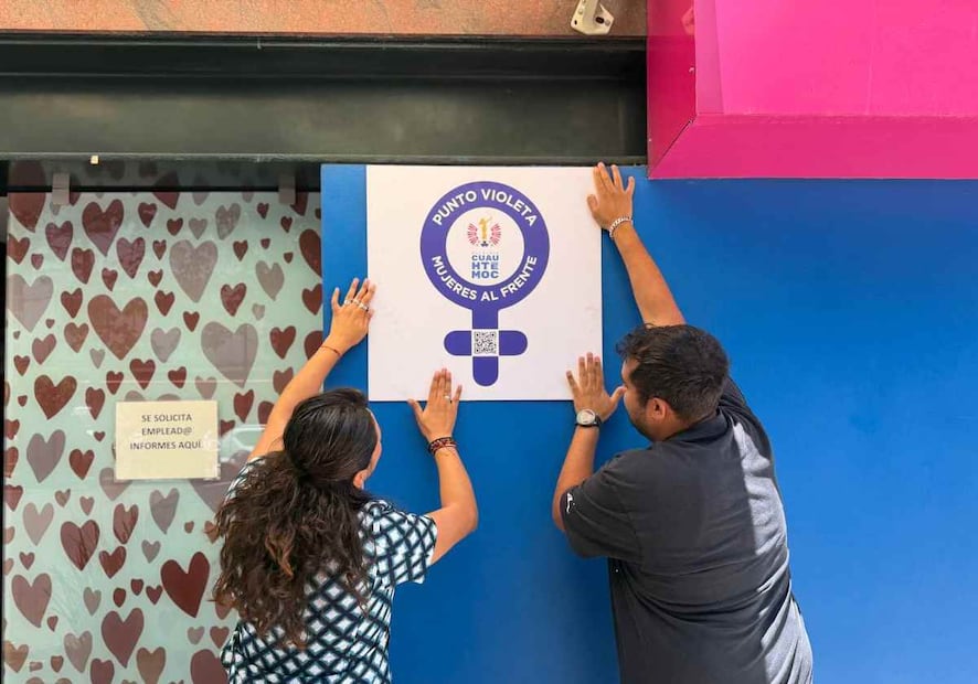 La estrategia contempla que estos espacios funcionen como centros de atención inicial y enlace con instancias de seguridad. Foto: Especial