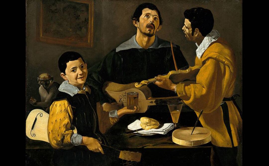 El óleo "Tres músicos" (c. 1617-1618), de Diego Velázquez, forma parte de la colección de la Gemäldegalerie. (FOTO: Especial)