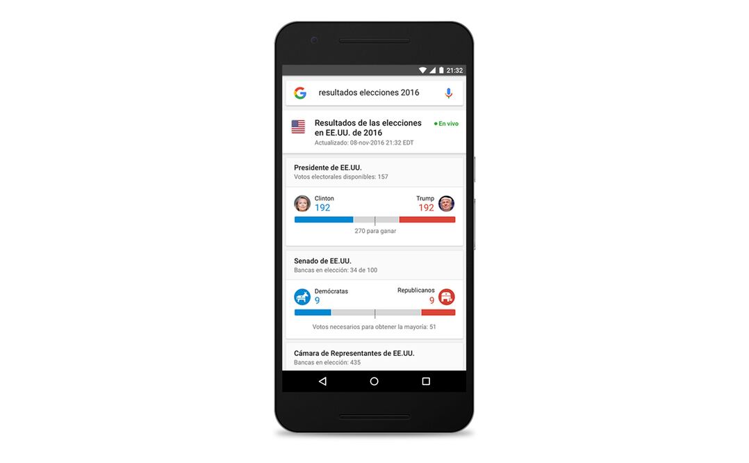 En América Latina, esta información se integrará directamente a las búsquedas de Google en español, y estará disponible en equipos de escritorio y la Web móvil