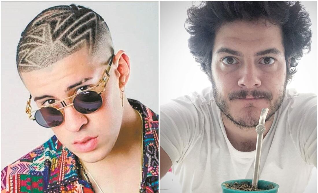 Bad Bunny y Alfonso Dosal. Fotos: Archivo y captura Instagram