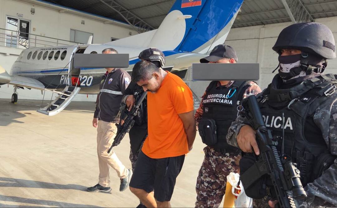 Gobierno de Ecuador captura al narcotraficante "El Tunco". (26/10/25) Foto: X @JohnReimberg