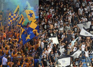 Barras de Rayados y Tigres firman pacto por la paz