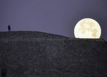 #TuFotoTuDestino Así se puede ver la luna en Teotihuacán