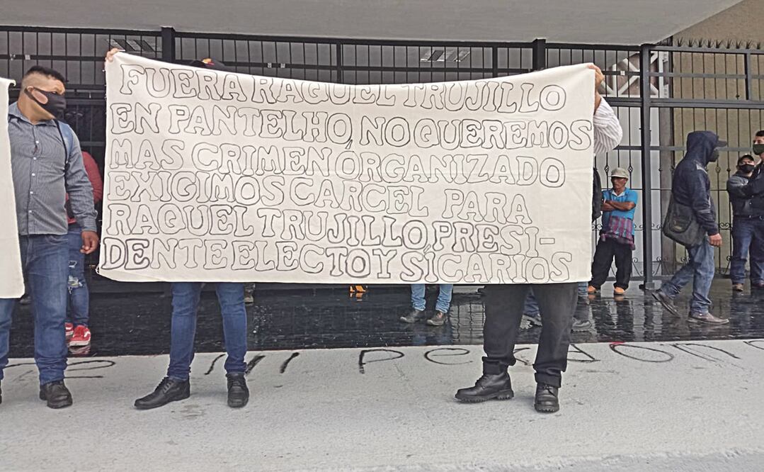 Pobladores de Pantelhó aseguran que las elecciones en las que resultó ganador Raquel Trujillo fueron orquestadas por el crimen. Foto: ÓSCAR GUTIÉRREZ. EL UNIVERSAL