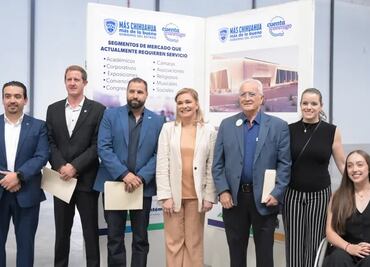 Maru Campos supervisa avance de Centro de Convenciones en Cuauhtémoc; representa inversión conjunta de 103 mdp