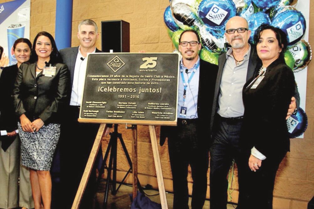 Sam´s Club inicio con las festividades por sus 25 años de operación en México, donde cuenta con 160 establecimientos a lo largo de 86 ciudades (CORTESÍA SAM’S CLUB)